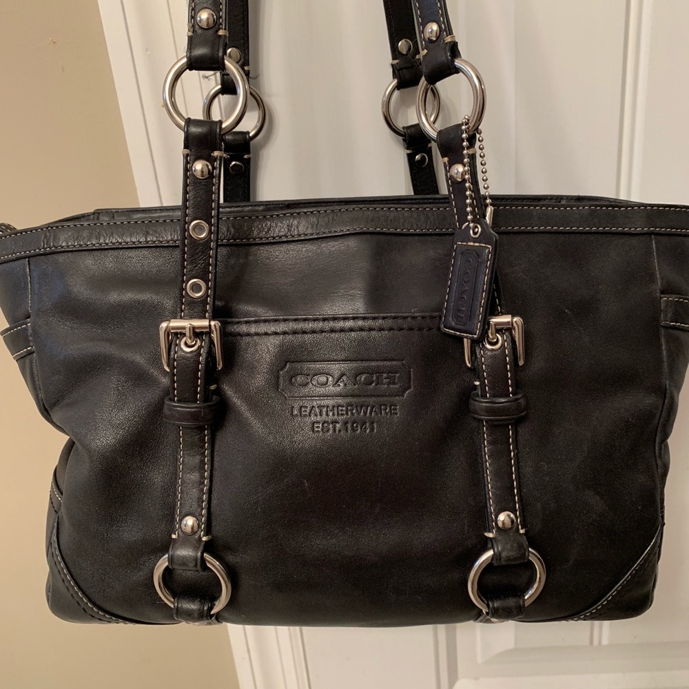 Coach bag and matching wallet